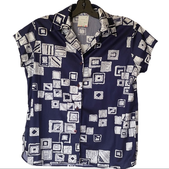 Vintage 70’s Lady Manhattan Short Sleeve Shirt - Picture 7 of 8